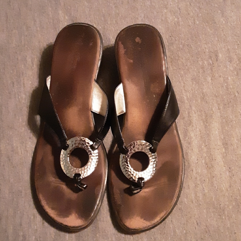 Womenw Black Sandals size 10